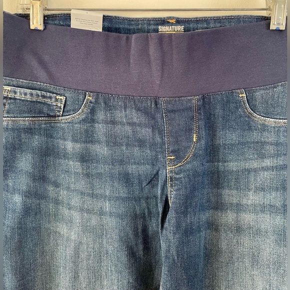 Levi Strauss | Signature Gold | Women's Maternity Baby Bump | Skinny Jeans L - Picture 2 of 4